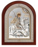 Серебряная икона Святой Георгий (Valenti & Co, Италия, эксклюзивная рамка)