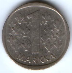 1 марка 1982 г. Финляндия
