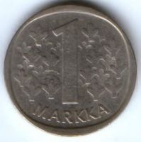 1 марка 1982 г. Финляндия