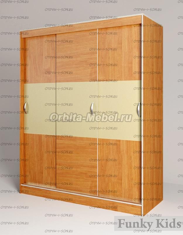 Шкаф-купе 3-х дверный Фанки Кидз 13/60 СВ (160х63х200)