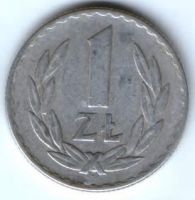 1 злотый 1949 г. Польша