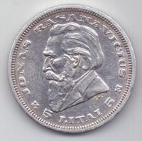 5 лит 1936 г. АUNC Литва