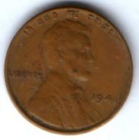 1 цент 1941 г. США