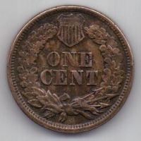 цент 1863 г. США