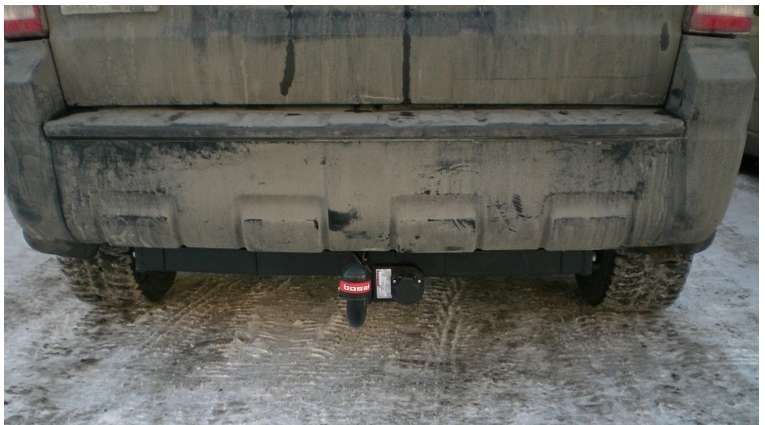 Фаркоп BOSAL-ORIS Ford Escape 2008- без выреза в бампере. Тип шара: A. Нагрузки 1500/75 кг - 3963-A Bosal