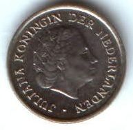 10 центов 1974 г. Нидерланды