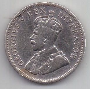 1 шиллинг 1932 г. ЮАР. Великобритания