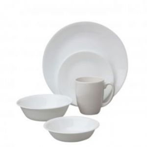 Набор посуды Corelle Winter Frost White 1088656 стекло - 30 предметов (США)