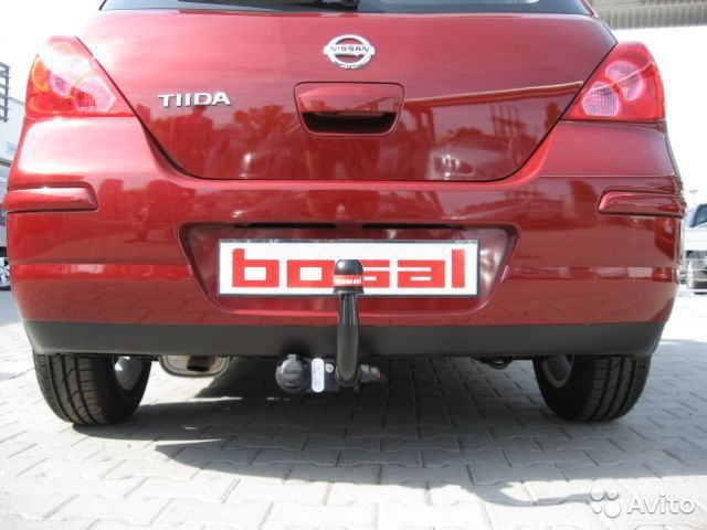 Фаркоп BOSAL-ORIS Nissan Tiida хетчбек/седан 2007/2-2014. Необходима подрезка бампера. Тип шара: A. Нагрузки 1100/50 кг - 4362-A Bosal