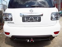 Фаркоп BOSAL-ORIS Nissan Patrol 2010- без выреза в бампере. Тип шара: F. Нагрузки: 1500/75 кг (без электрики в комплекте) - 4369-F Bosal