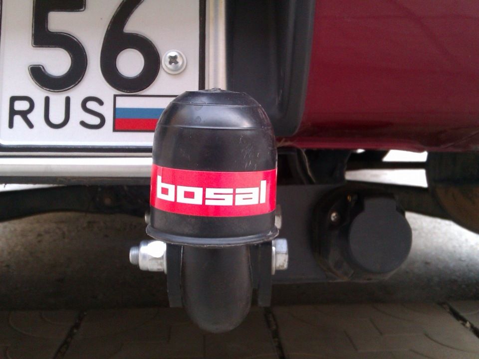 Фаркоп BOSAL-ORIS Honda CR-V 2002/3-2006 без выреза в бампере. Тип шара: A. Нагрузки: 1400/50 кг