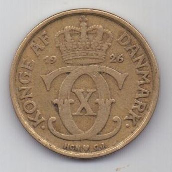 1 крона 1926 г. Дания