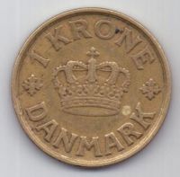 1 крона 1926 г. Дания