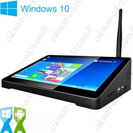 Мини ПК PIPO X9 8.9" FullHD Windows 10 Dual OS Intel Z3736F