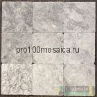 Плитка из мрамора TUNDRA BLUE TUMBLED 100х100х10 мм (Тундра Блю) (CHAKMAKS, ТУРЦИЯ)