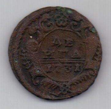 деньга 1731 г.