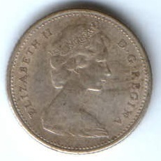 10 центов 1966 г. Канада