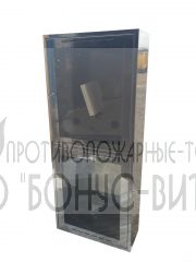 ШПК-320НО (хром) шкаф пожарный из нержавеющей стали