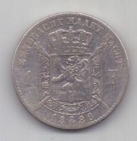 1 франк 1886 г. Бельгия