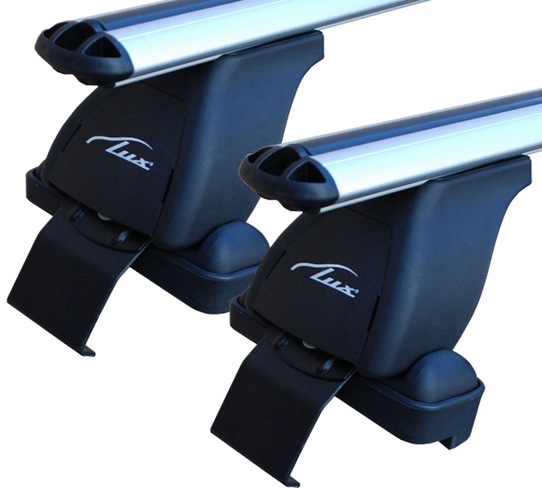 Багажник на крышу "LUX" с дугами 1,2м аэро-классик (53мм)  для а/м Nissan Tiida Sedan 2004-... г.в.