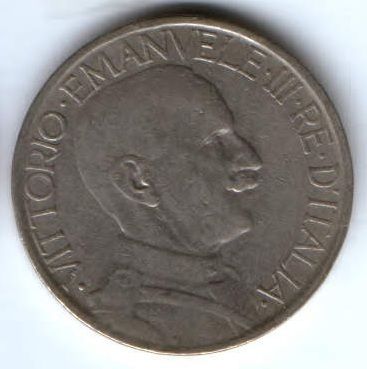 2 лиры 1924 г. Италия