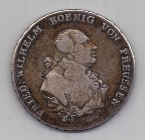 1 талер 1795 г. Пруссия. Германия