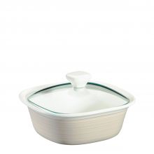 Форма для запекания керамическая CorningWare с крышкой бежевая - 1,4 л