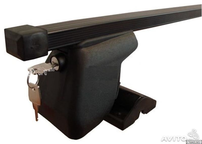 Багажник "INTER С-15" универсальный с прямоугольными дугами на штатное место