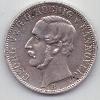 1/6 талера 1860 г. Ганновер (Германия)