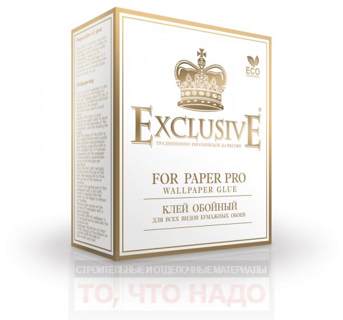 Обойный клей EXCLUSIVE FOR PAPER PRO