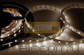 LED лента открытая, IP23, SMD 3528, 60 диодов/метр, 12V, цвет светодиодов белый NEON-NIGHT