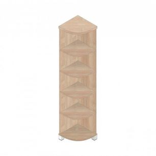 Стеллаж угловой "Пр.У-1" (ш400*г400*в2000мм) Аттика