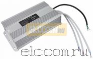 Источник питания 110-220V AC/12V DC, 25А, 300W с проводами, влагозащищенный (IP67)