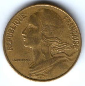 20 сантимов 1979 г. Франция
