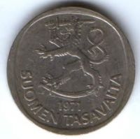 1 марка 1971 г. Финляндия