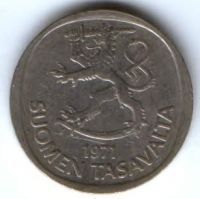1 марка 1971 г. Финляндия