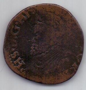 лиард 1556-1598 г. Брабант. Испания