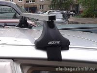 Багажник на крышy Seat Leon, Атлант, прямоугольные дуги, опора E