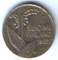 10 пенни 1993 г. Финляндия