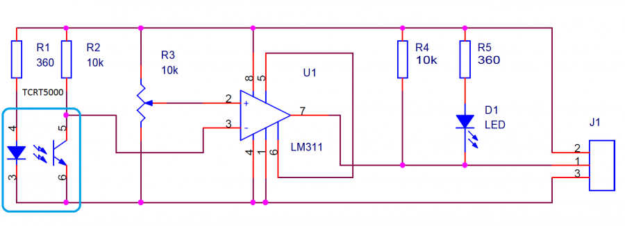 Датчик линии