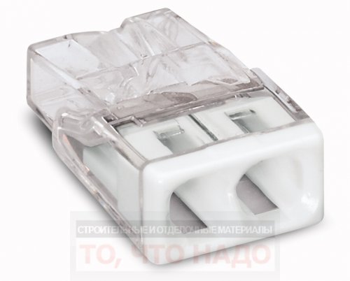 Клемма 2х1,0-2,5мм.кв.WAGO 2273-242