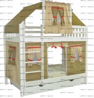 Кровать двухъярусная Скворушка-5