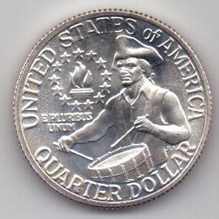 1/4 доллара 1976 г. UNC. США