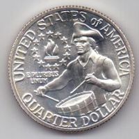 1/4 доллара 1976 г. UNC. США