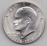 1 доллар 1976 г. UNC. США