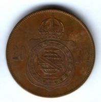 20 рейс 1869 г. XF Бразилия