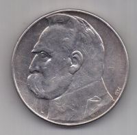 10 злотых 1934 г. редкий тип. Польша