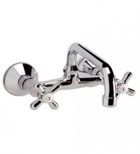 Смеситель VIDIMA 9705/BA121AA Ретро умывальник настенный U200 хром