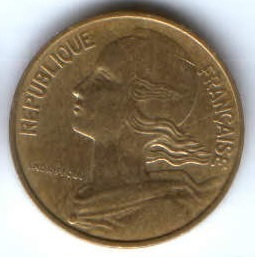 10 сантимов 1980 г. Франция