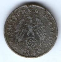 10 пфеннигов 1942 г. Германия